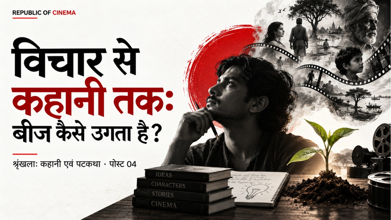 विचार से कहानी तक: बीज कैसे उगता है  | शृंखला: कहानी एवं पटकथा · पोस्ट 04