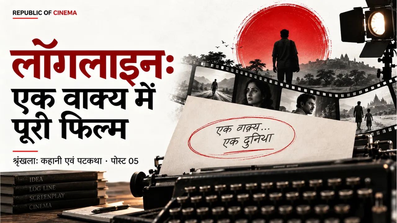 लॉगलाइन: एक वाक्य में पूरी फिल्म | शृंखला: कहानी एवं पटकथा · पोस्ट 05