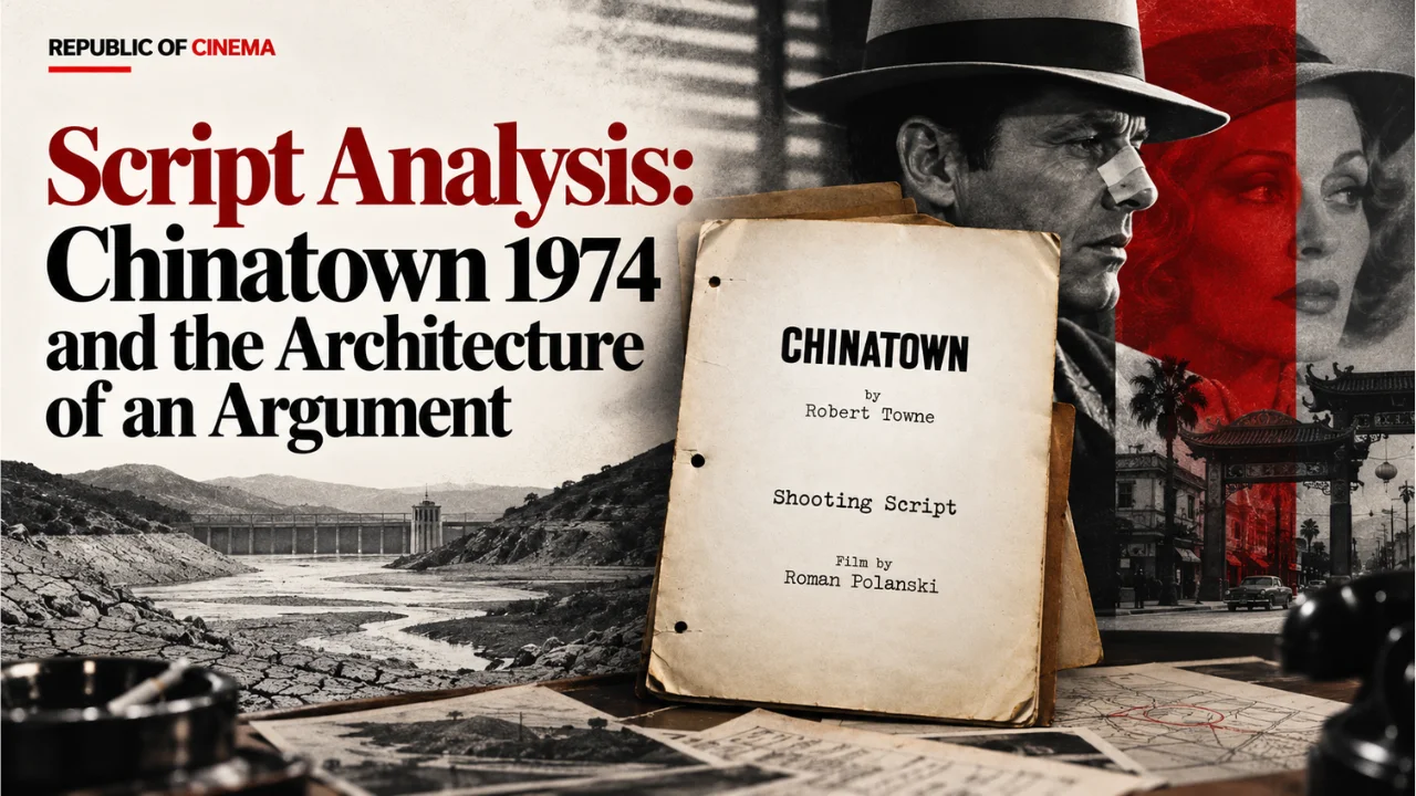 Script Analysis: Chinatown and the Architecture of an Argument